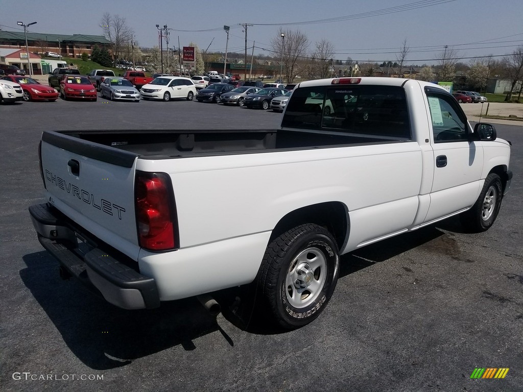 2004 Silverado 1500 Regular Cab - Summit White / Dark Charcoal photo #8