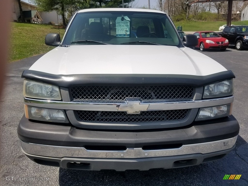 2004 Silverado 1500 Regular Cab - Summit White / Dark Charcoal photo #12