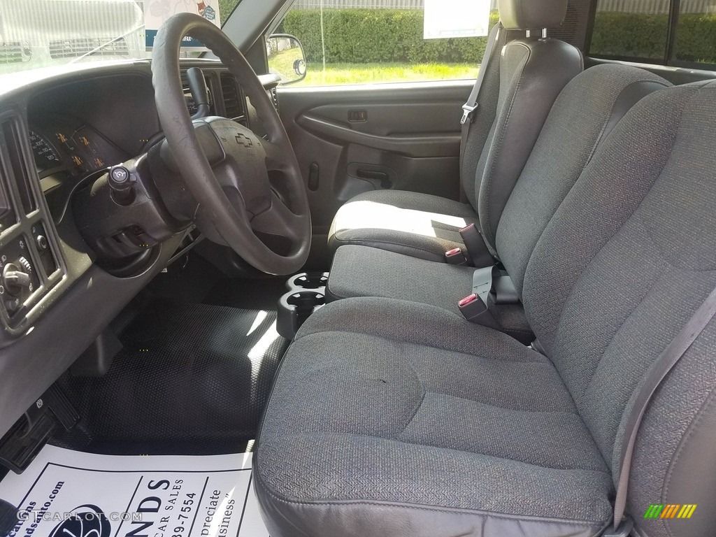 2004 Silverado 1500 Regular Cab - Summit White / Dark Charcoal photo #15
