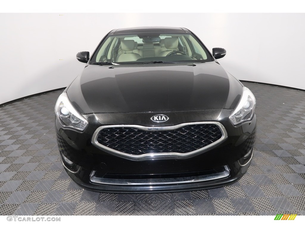 2014 Cadenza Limited - Aurora Black / Beige photo #10