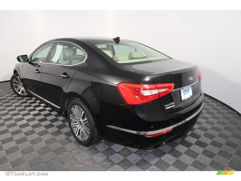 2014 Cadenza Limited - Aurora Black / Beige photo #13