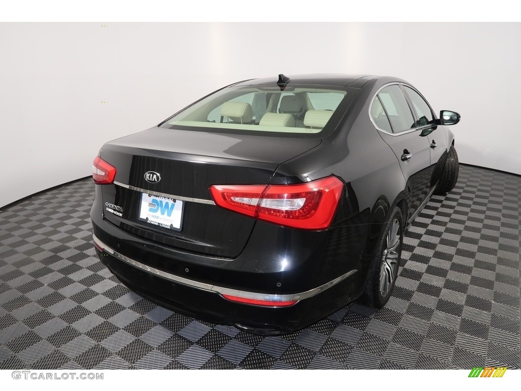 2014 Cadenza Limited - Aurora Black / Beige photo #17