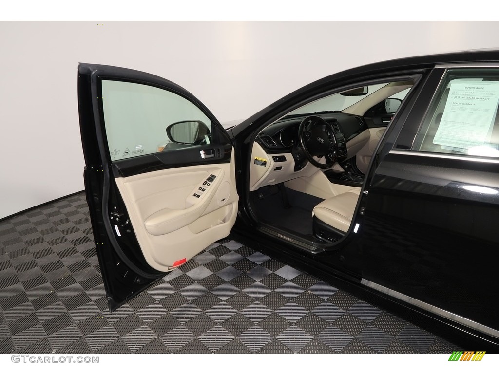 2014 Cadenza Limited - Aurora Black / Beige photo #29