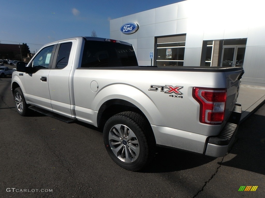 2018 F150 STX SuperCab 4x4 - Ingot Silver / Earth Gray photo #7