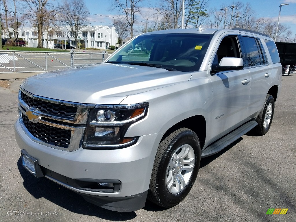 2017 Tahoe LT 4WD - Silver Ice Metallic / Cocoa/Dune photo #3