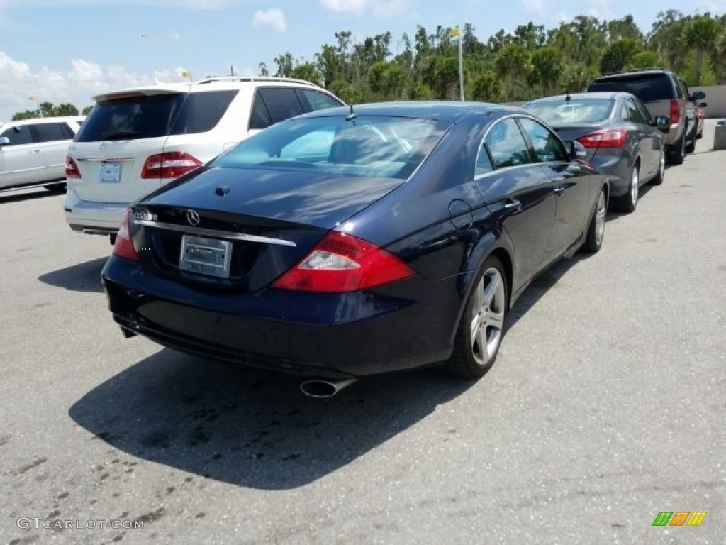 2006 CLS 500 - Capri Blue Metallic / Cashmere Beige photo #3