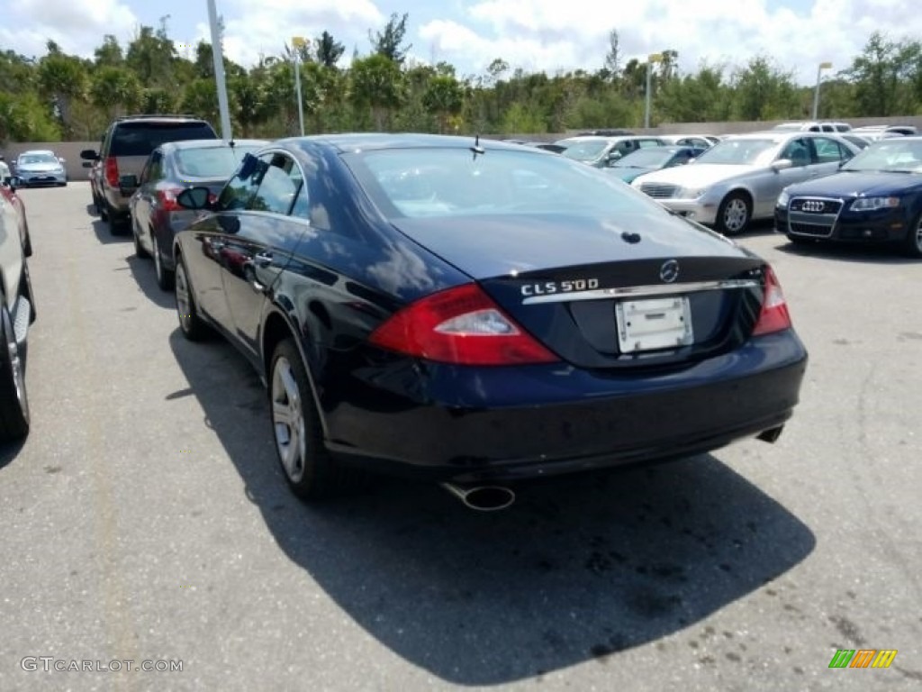 2006 CLS 500 - Capri Blue Metallic / Cashmere Beige photo #4