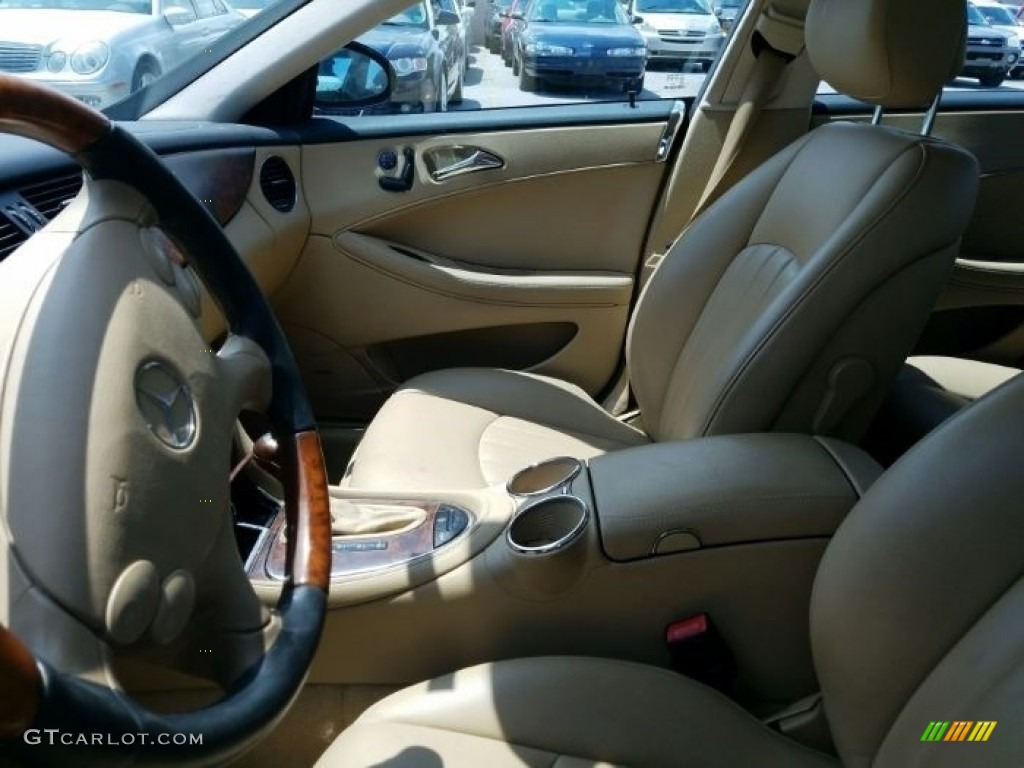 2006 CLS 500 - Capri Blue Metallic / Cashmere Beige photo #5