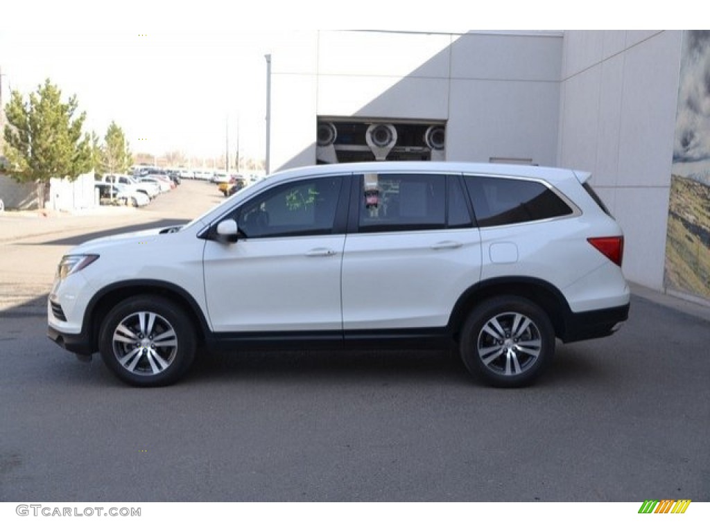 2016 Pilot EX AWD - White Diamond Pearl / Beige photo #4