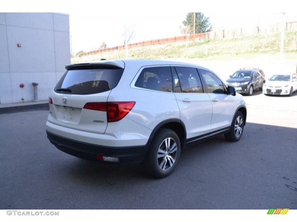 2016 Pilot EX AWD - White Diamond Pearl / Beige photo #7