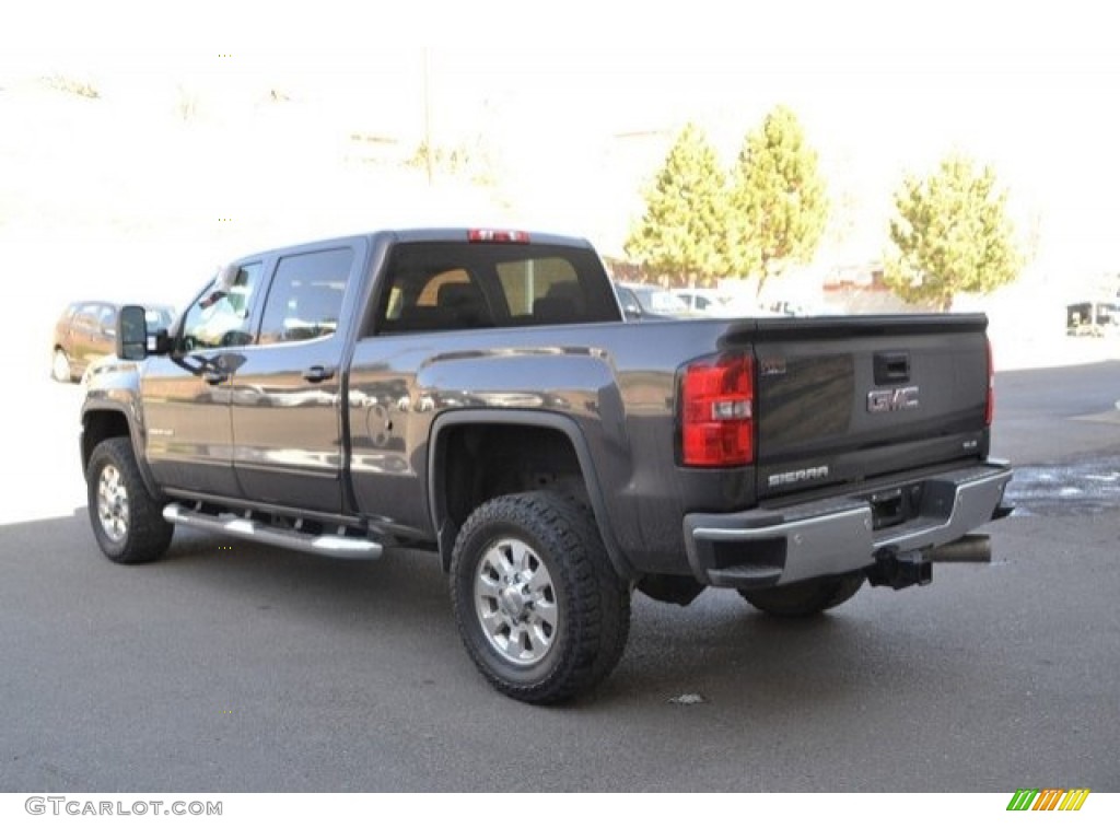 2015 Sierra 2500HD SLE Crew Cab 4x4 - Iridium Metallic / Jet Black photo #5