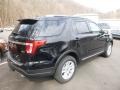 2018 Shadow Black Ford Explorer XLT 4WD  photo #2