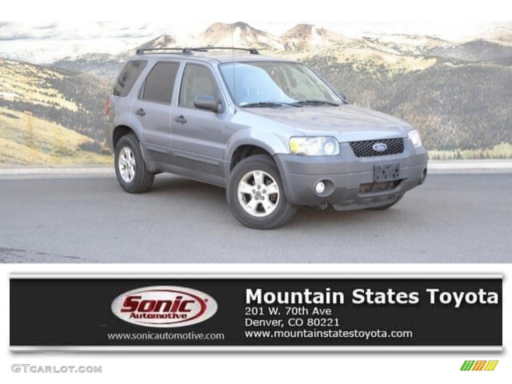 2007 Escape XLT Sport - Tungsten Grey Metallic / Gray photo #1
