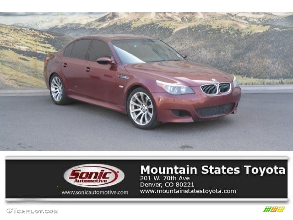 2006 M5  - Indianapolis Red Metallic / Black photo #1