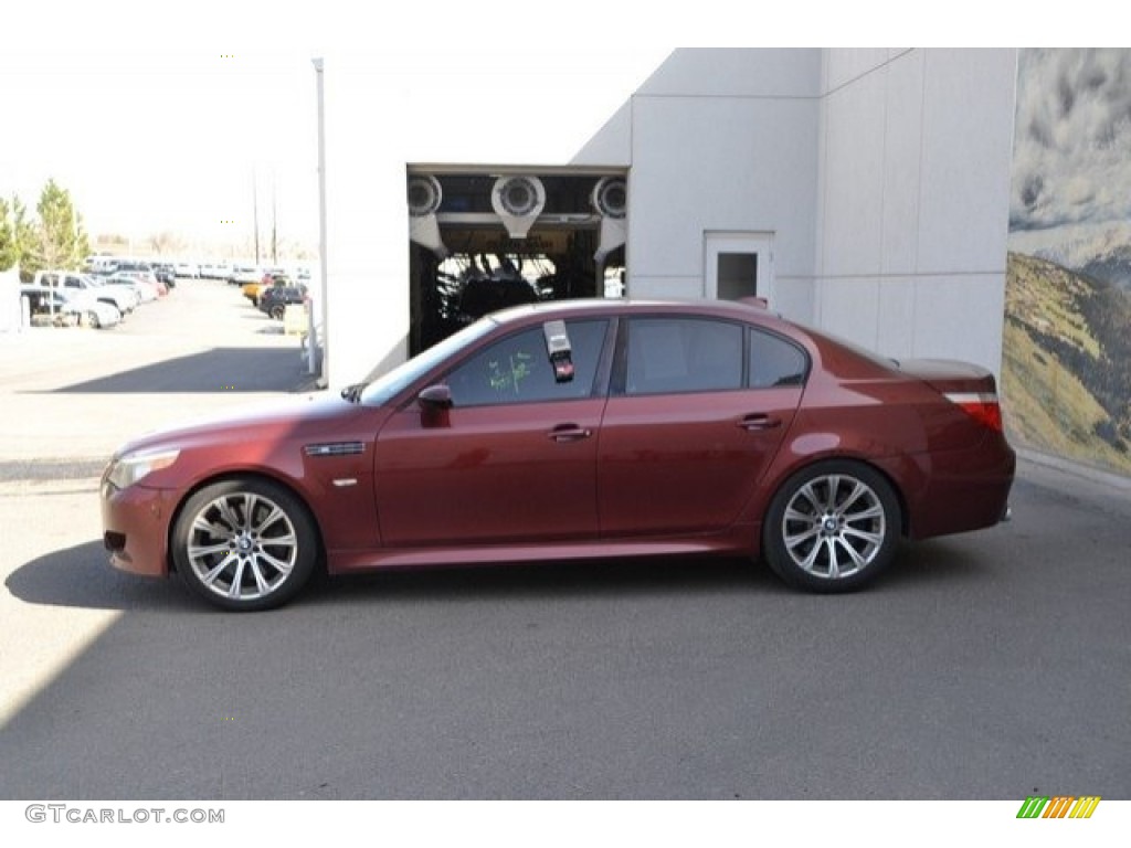 2006 M5  - Indianapolis Red Metallic / Black photo #4