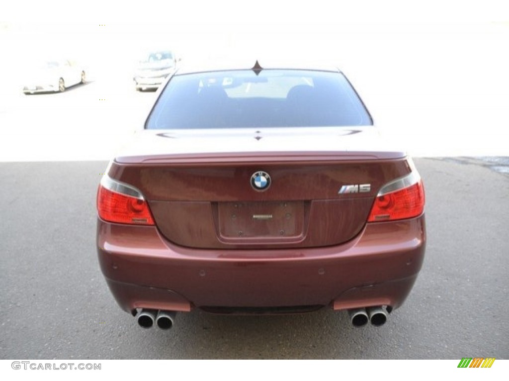 2006 M5  - Indianapolis Red Metallic / Black photo #6