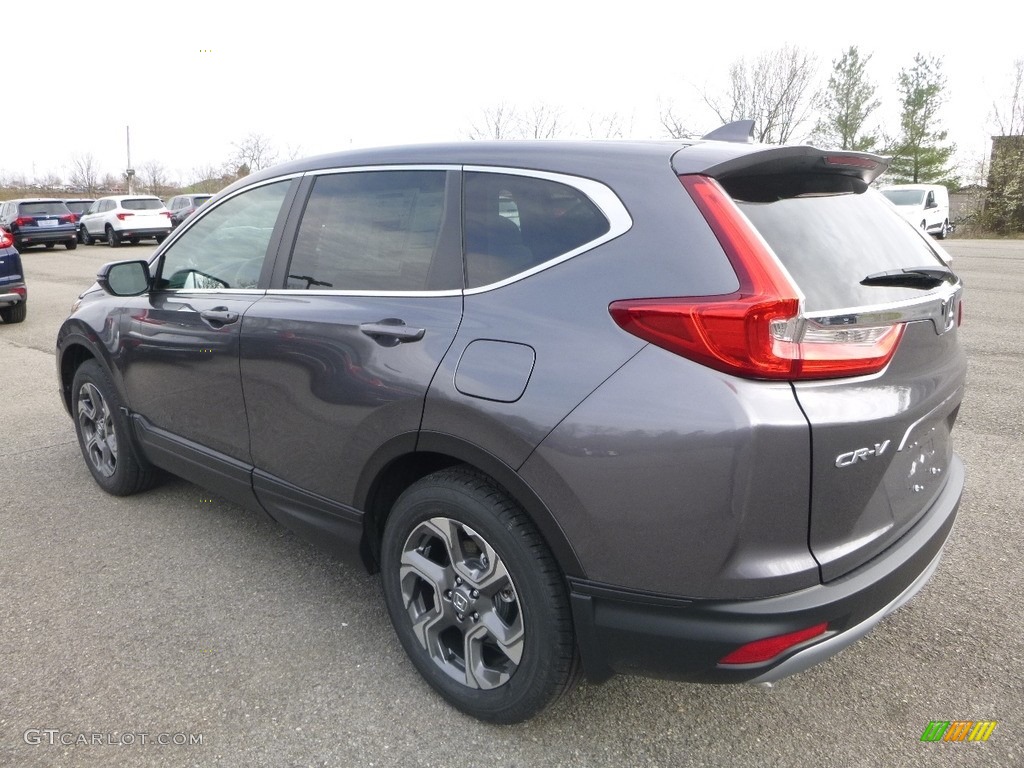 2018 CR-V EX AWD - Gunmetal Metallic / Gray photo #2