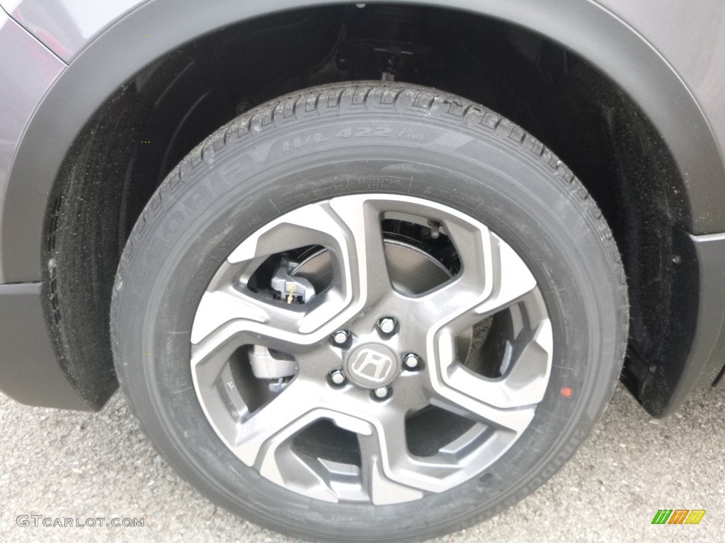 2018 CR-V EX AWD - Gunmetal Metallic / Gray photo #7