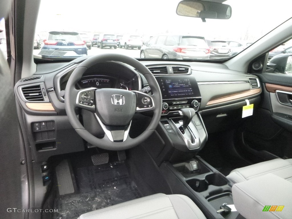 2018 CR-V EX AWD - Gunmetal Metallic / Gray photo #10