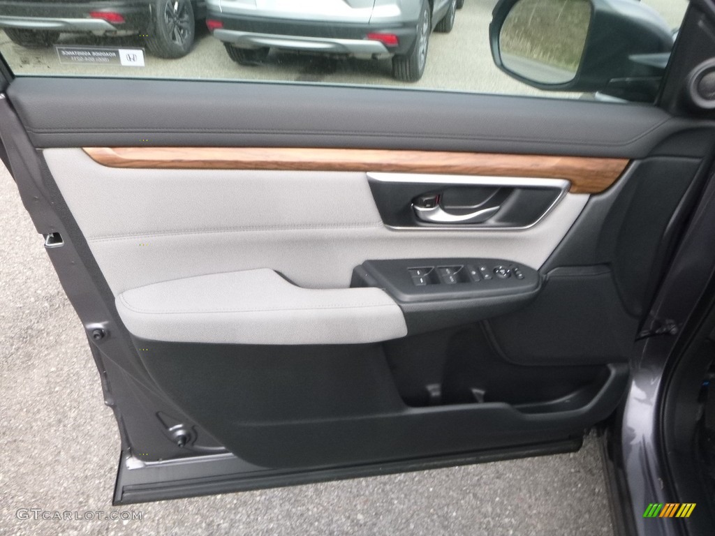2018 CR-V EX AWD - Gunmetal Metallic / Gray photo #11