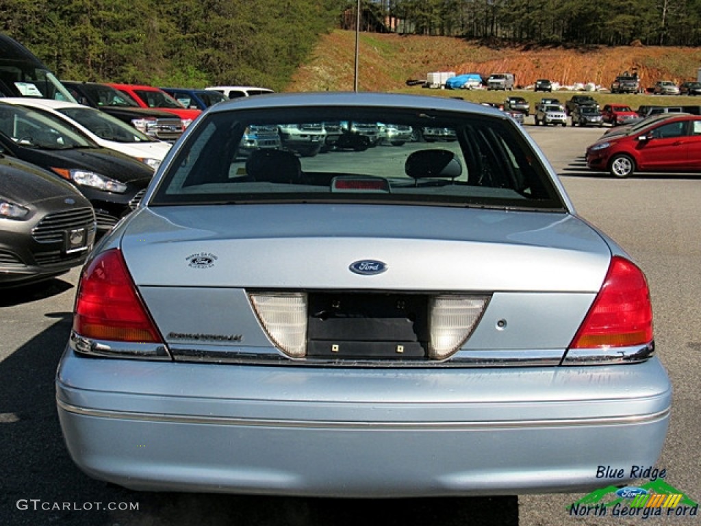 1999 Crown Victoria LX - Light Blue Metallic / Dark Denim Blue photo #4