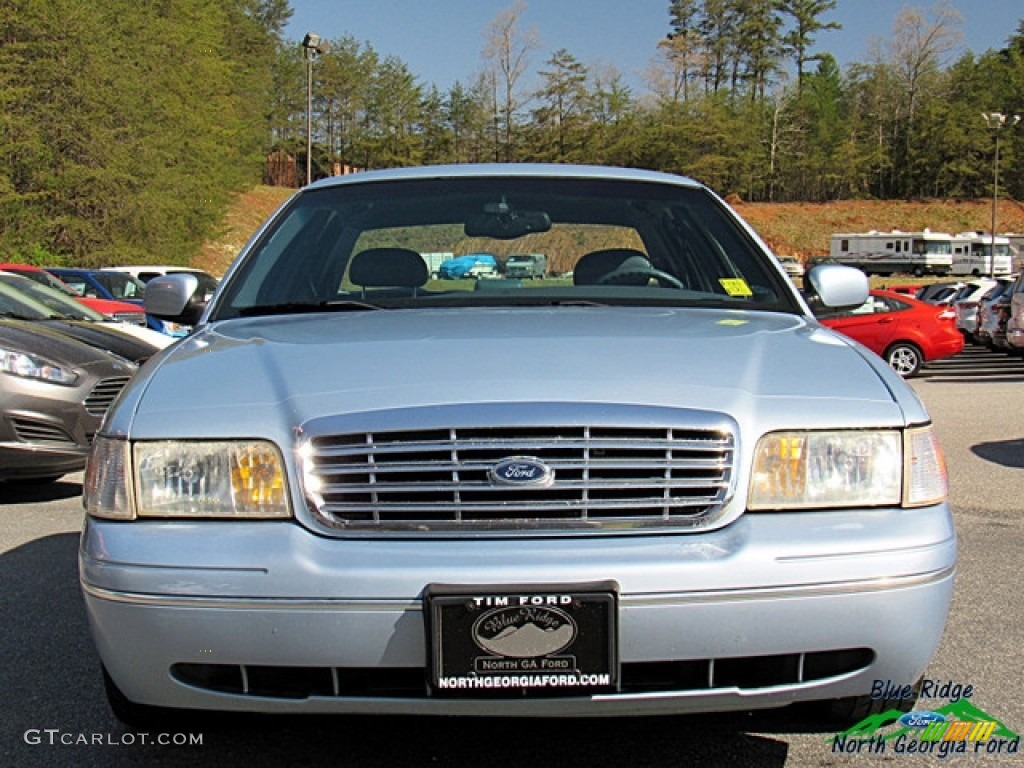 1999 Crown Victoria LX - Light Blue Metallic / Dark Denim Blue photo #8