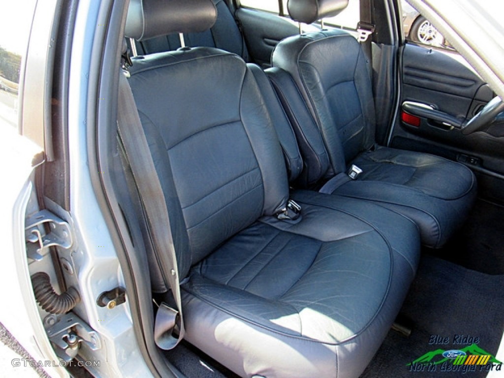 1999 Crown Victoria LX - Light Blue Metallic / Dark Denim Blue photo #11