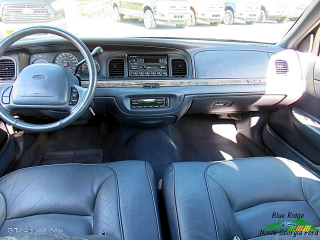 1999 Crown Victoria LX - Light Blue Metallic / Dark Denim Blue photo #15