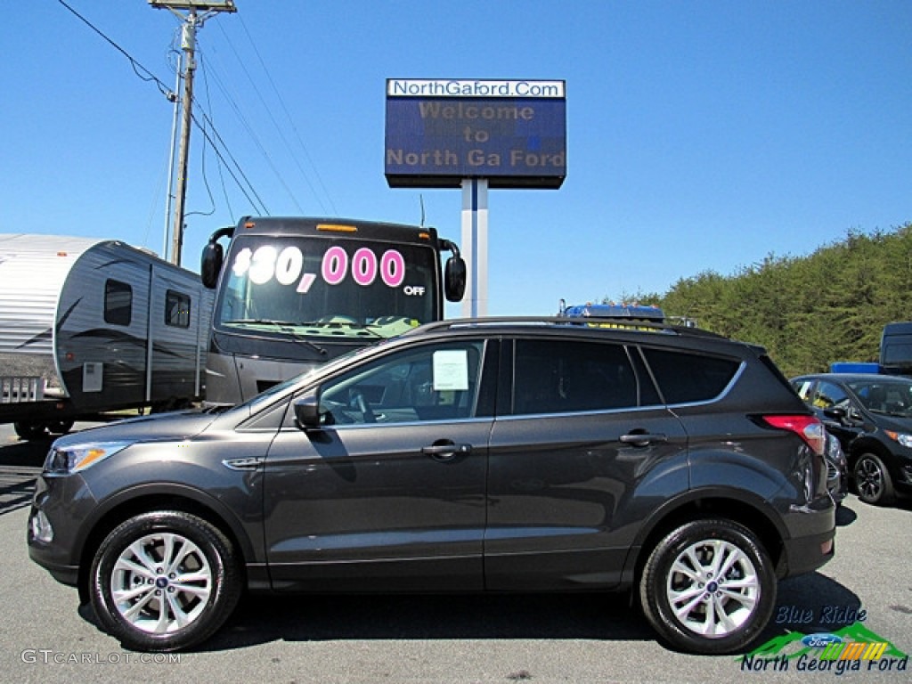 2018 Escape SE 4WD - Magnetic / Charcoal Black photo #2