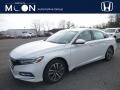 2018 White Orchid Pearl Honda Accord EX Hybrid Sedan  photo #1