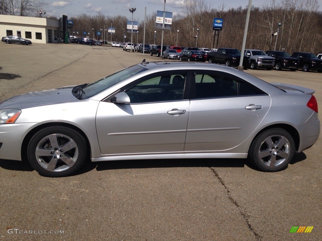 2010 G6 GT Sedan - Silver Green Metallic / Ebony photo #2