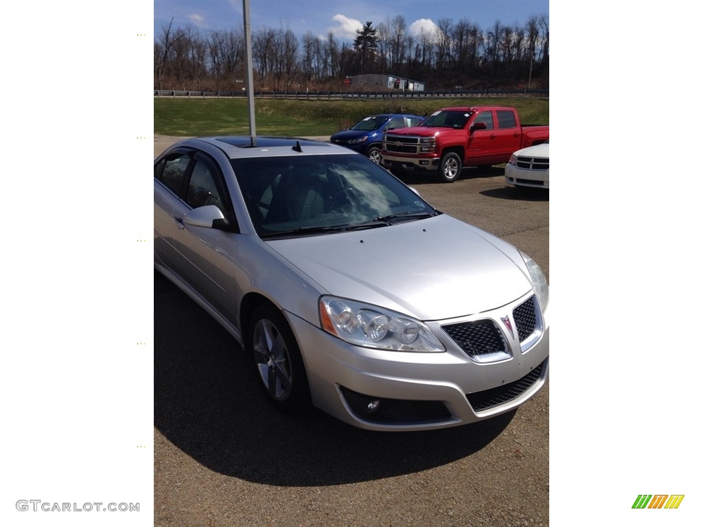 2010 G6 GT Sedan - Silver Green Metallic / Ebony photo #10