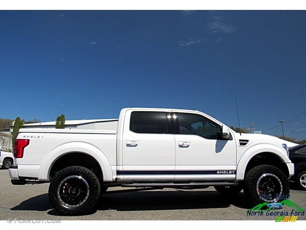 2018 F150 Shelby Cobra Edition SuperCrew 4x4 - Oxford White / Black photo #6