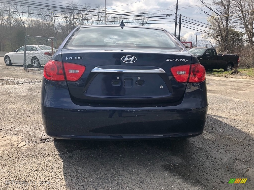 2010 Elantra GLS - Regatta Blue / Gray photo #4