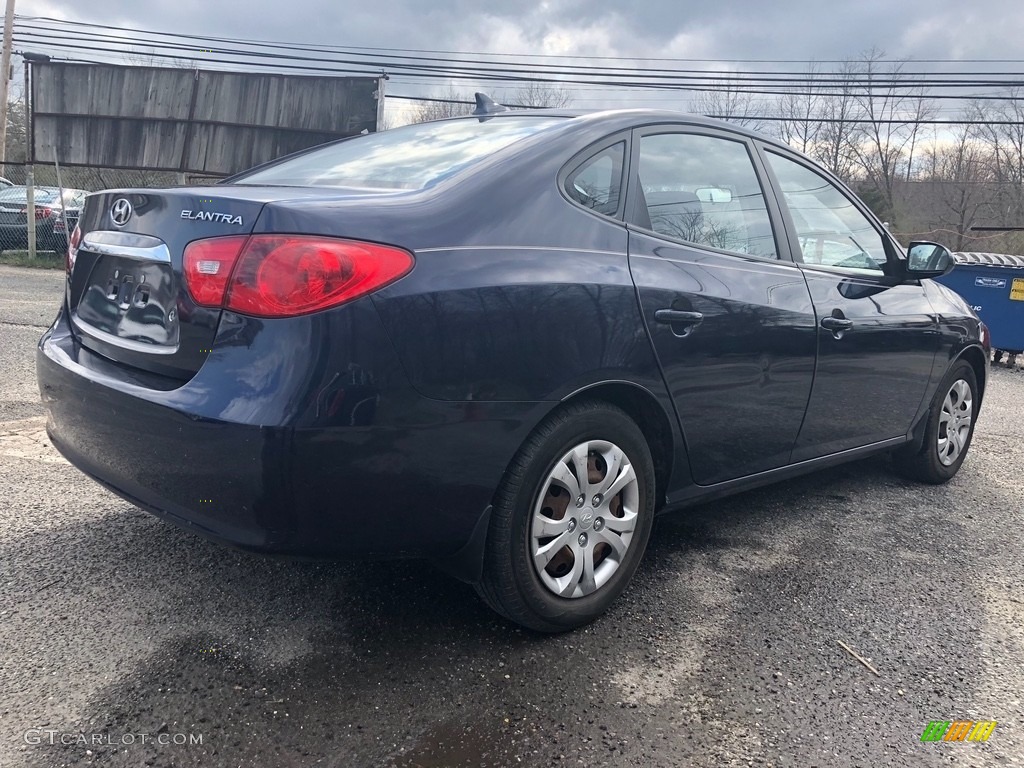 2010 Elantra GLS - Regatta Blue / Gray photo #5