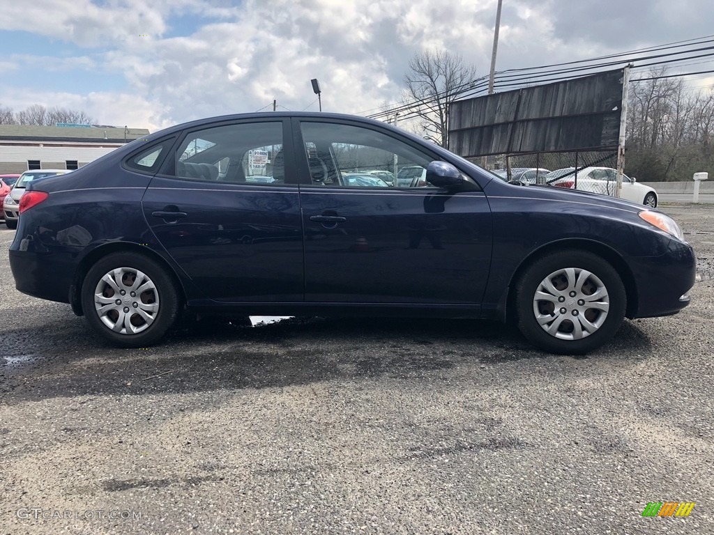 2010 Elantra GLS - Regatta Blue / Gray photo #6