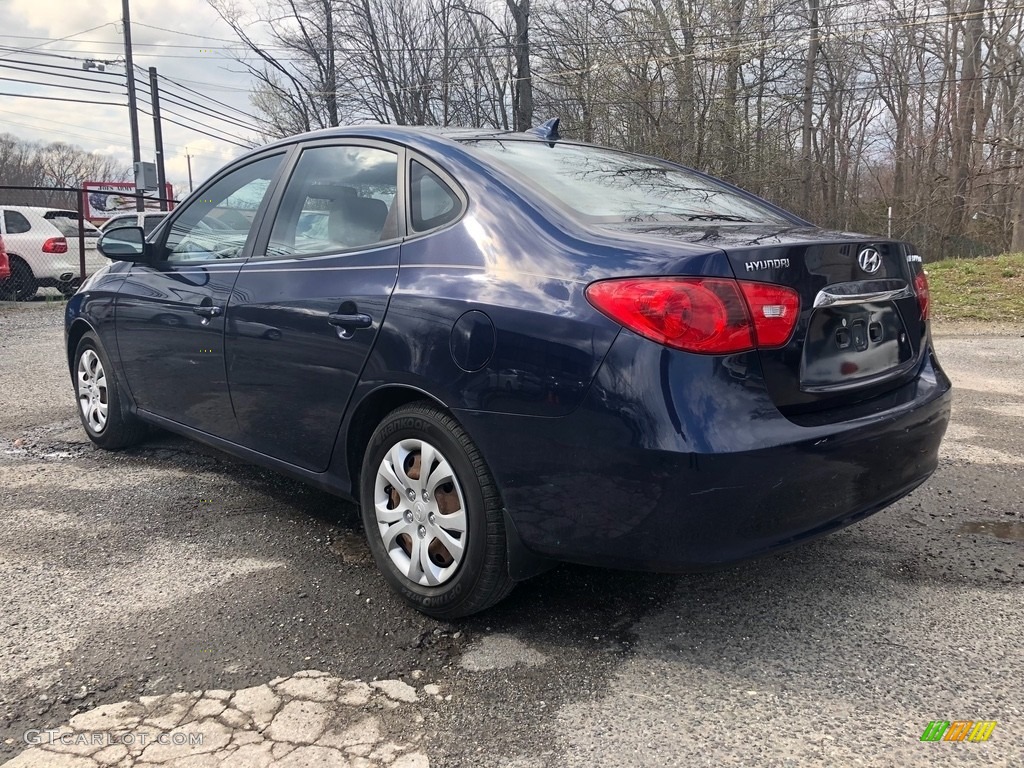 2010 Elantra GLS - Regatta Blue / Gray photo #10