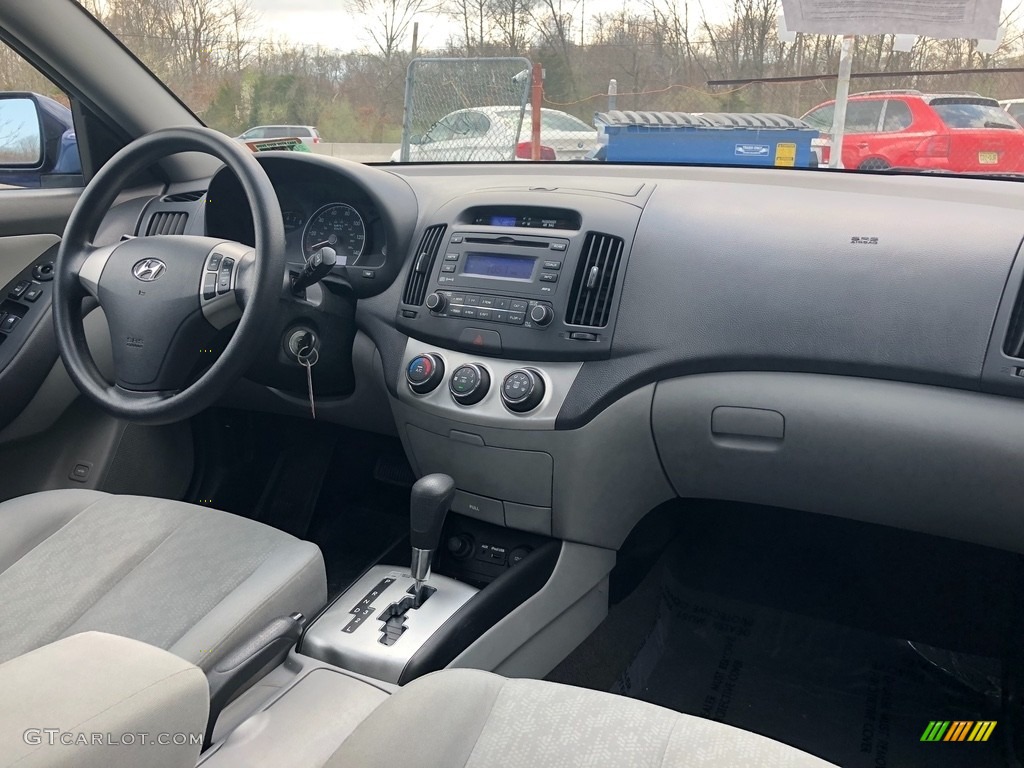 2010 Elantra GLS - Regatta Blue / Gray photo #13
