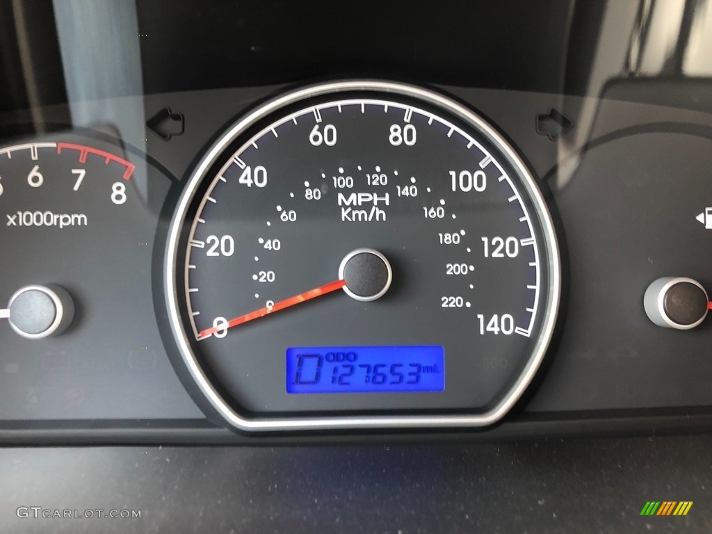2010 Elantra GLS - Regatta Blue / Gray photo #15