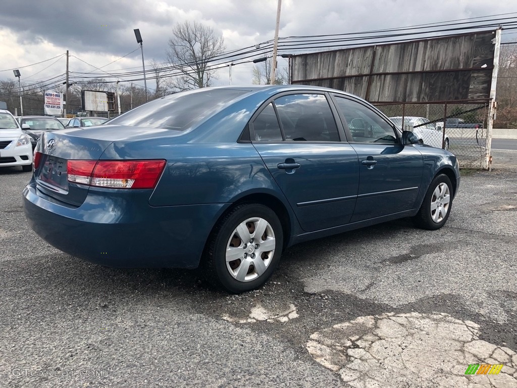 2007 Sonata GLS - Deepwater Blue / Gray photo #4
