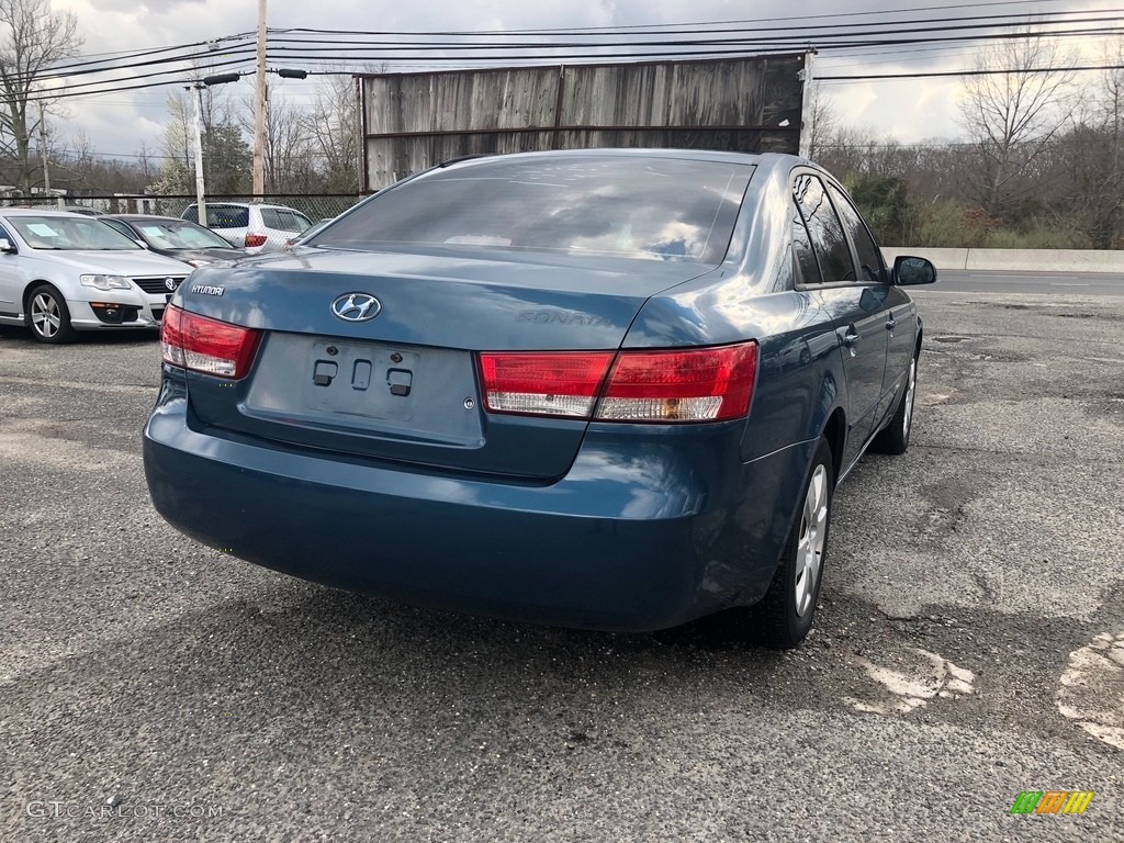 2007 Sonata GLS - Deepwater Blue / Gray photo #5