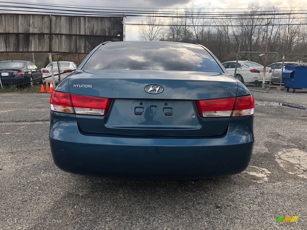 2007 Sonata GLS - Deepwater Blue / Gray photo #6