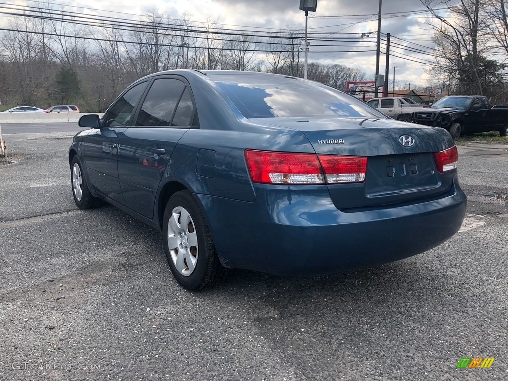 2007 Sonata GLS - Deepwater Blue / Gray photo #8