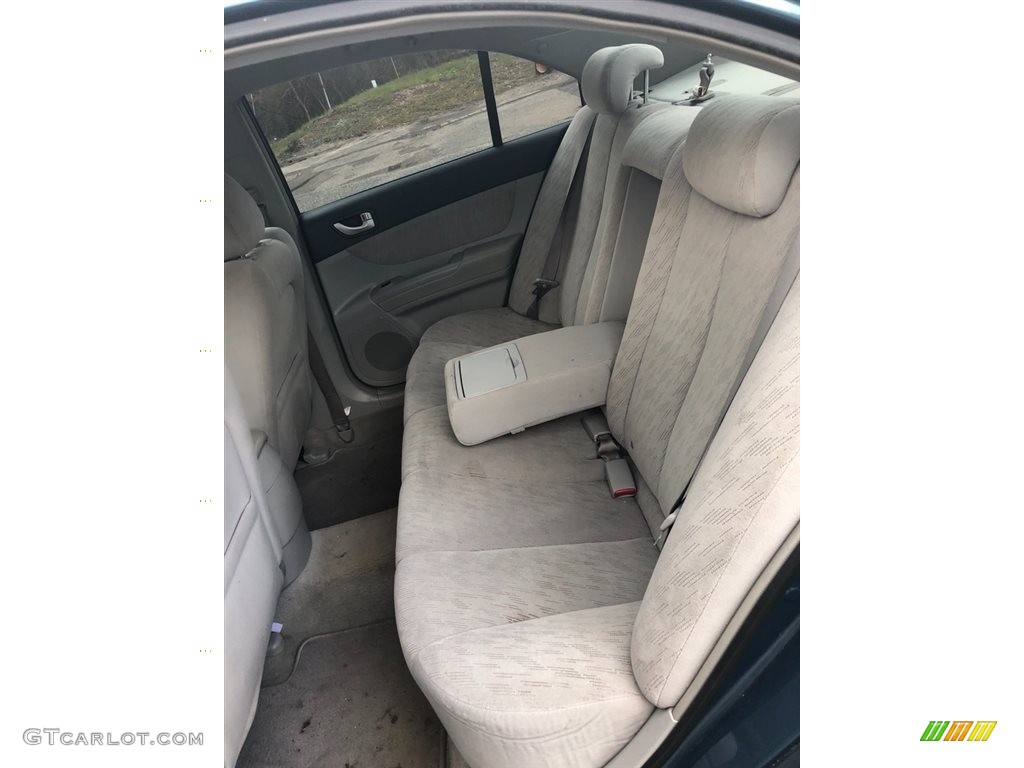 2007 Sonata GLS - Deepwater Blue / Gray photo #13