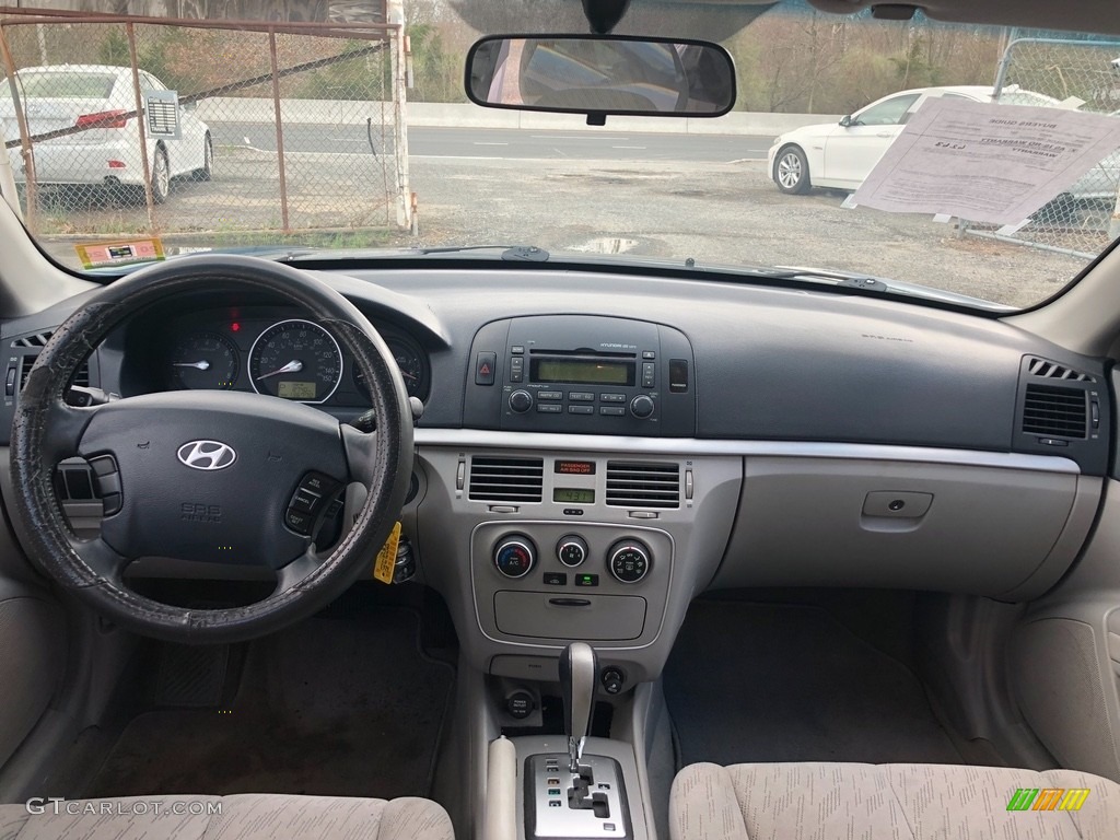 2007 Sonata GLS - Deepwater Blue / Gray photo #16