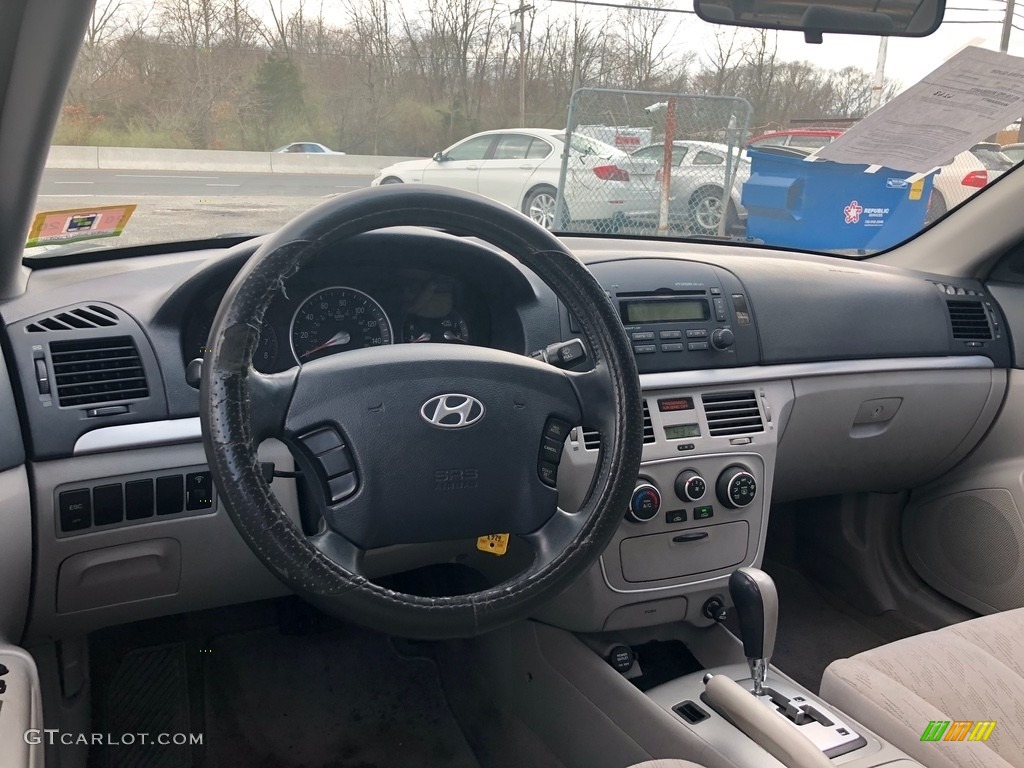 2007 Sonata GLS - Deepwater Blue / Gray photo #17