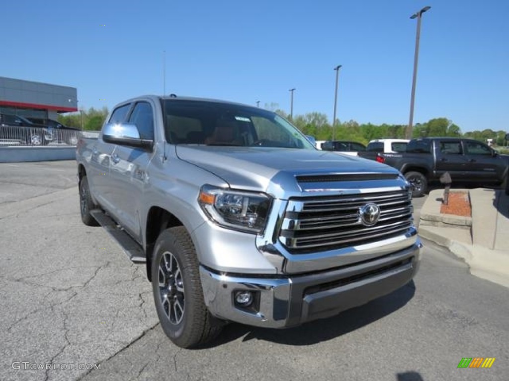 2018 Tundra 1794 Edition CrewMax - Silver Sky Metallic / 1794 Edition Black/Brown photo #1