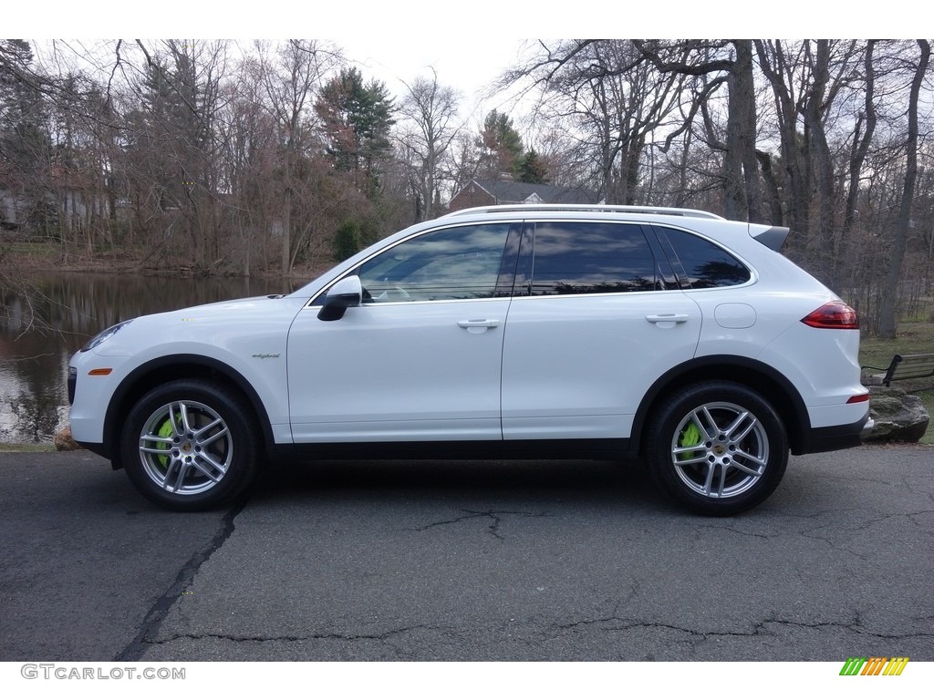 White 2016 Porsche Cayenne S E-Hybrid Exterior Photo #126703325