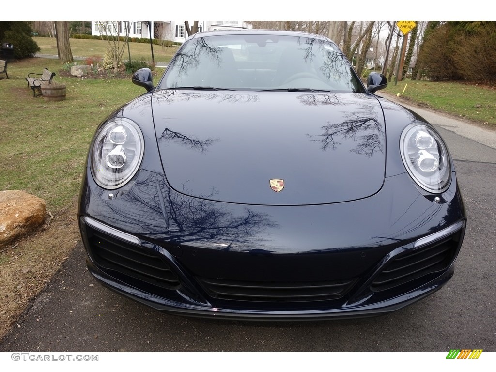 2017 911 Carrera Coupe - Night Blue Metallic / Agate Grey photo #2