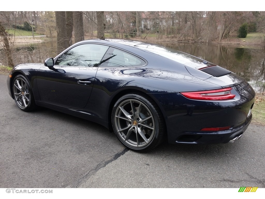 2017 911 Carrera Coupe - Night Blue Metallic / Agate Grey photo #4